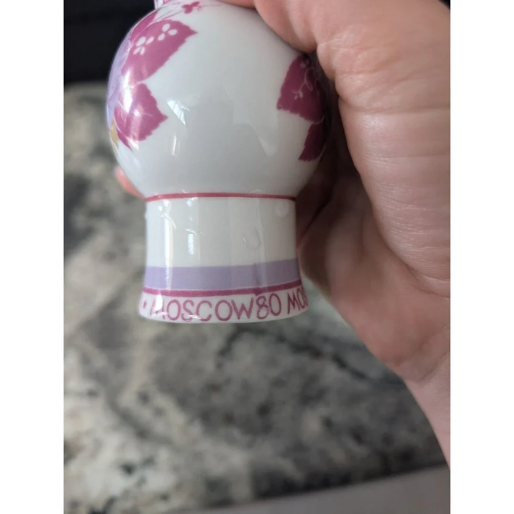 Moscow USSR 1980 Olympic Games Soviet Lomonosov Vase Antique Vintage Rare
